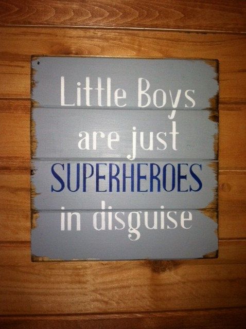 Little Boys Are Just Superheroes In Disguise