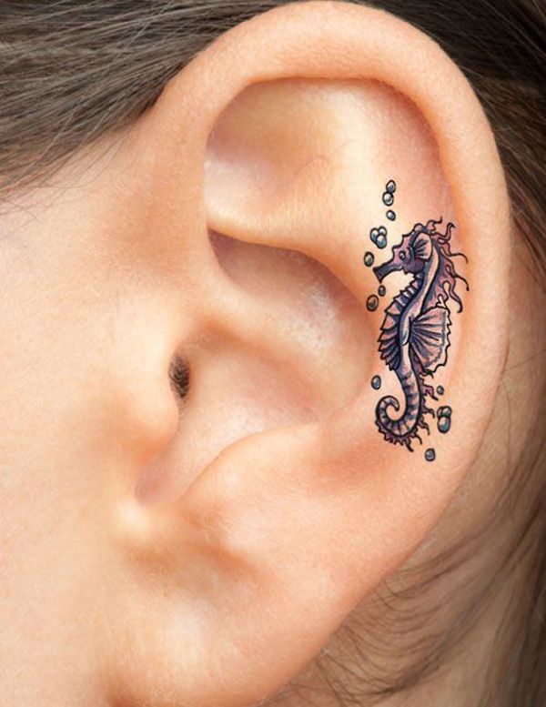 Hippocampal ear tattoo