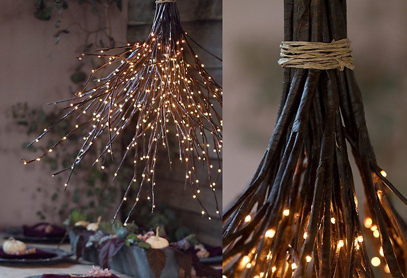How-To: A Woodland Chandelier–all the other DIYs can go home, this one wins them all.