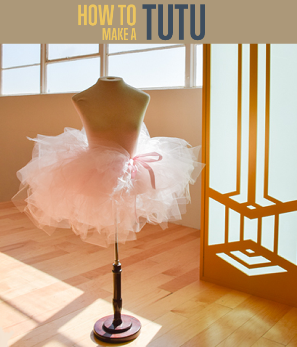 How To Make a Tutu Skirt | Easy No Sew Tutorial – Super cute, simple tutorial for dress up or ballet #DIYReady | diyready.com