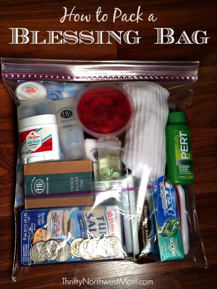 How to Pack a Blessing Bag to help those in Need – Keep in Your Car or Donate to a Homeless Shelter