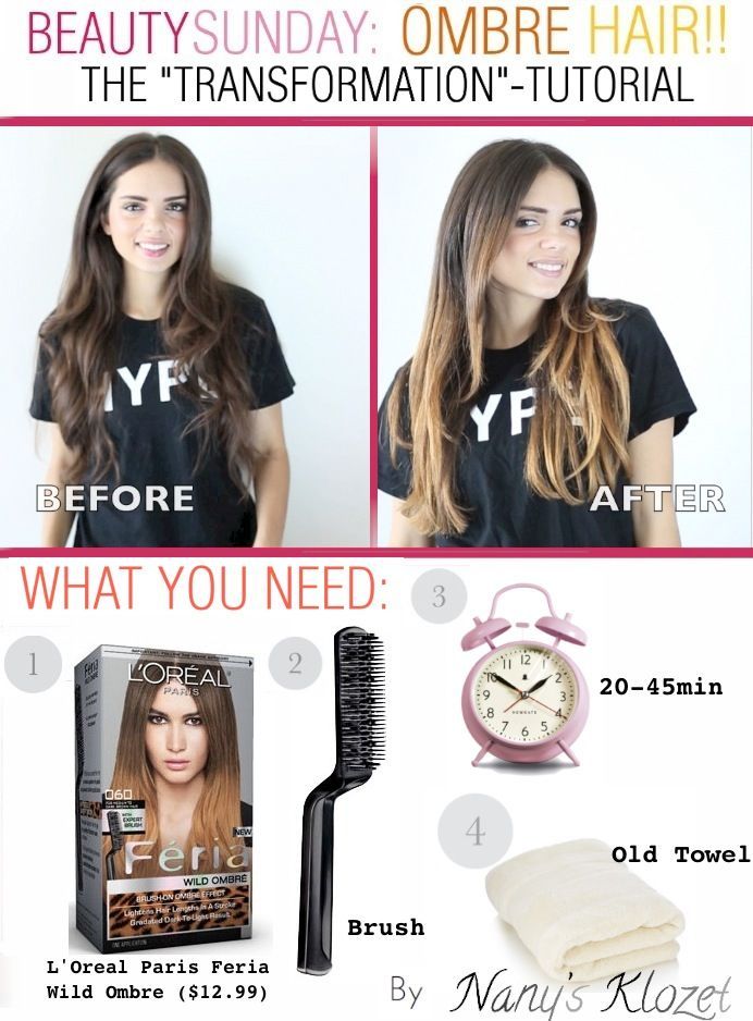 It was time for a change…check out my hair tutorial on how to do ombre at home!