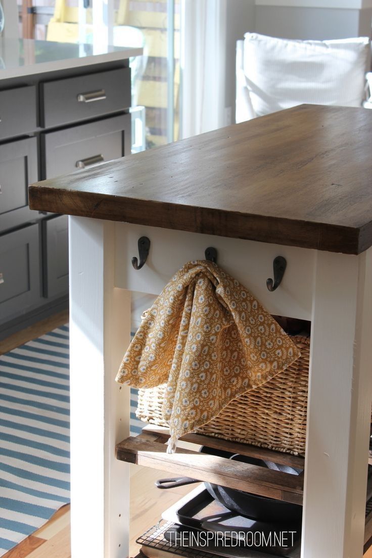 Kitchen Island – from new unfinished furniture to antique