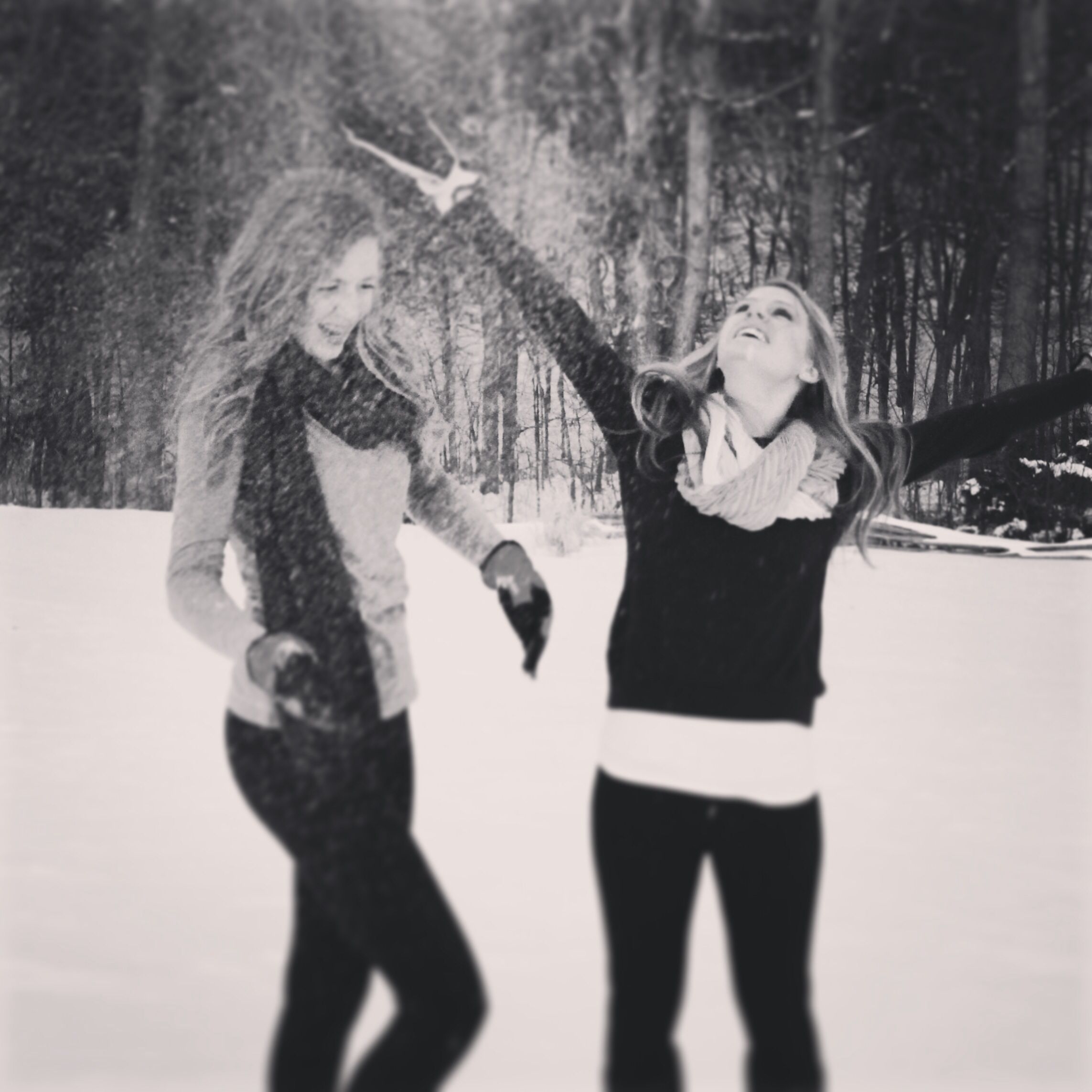 Knowing me and my bestfriend, we’d turn this into a snow ball fight….