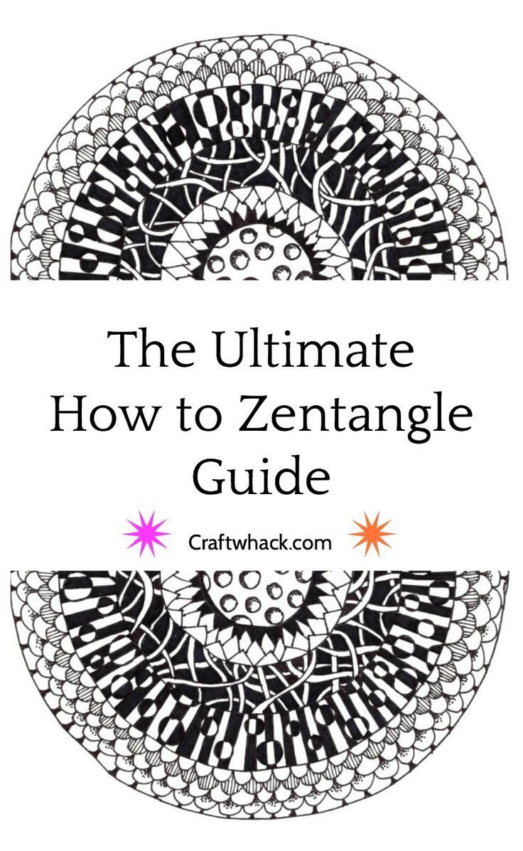 Learn how to Zentangle, including directions and ideas on getting started, what materials to use, and Zentangle inspiration.