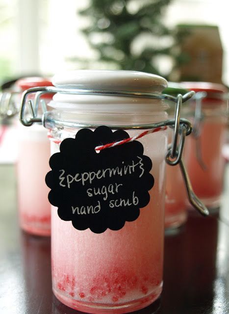 Less-Than-Perfect Life of Bliss: Peppermint Sugar Hand Scrub- super excited to make this!!