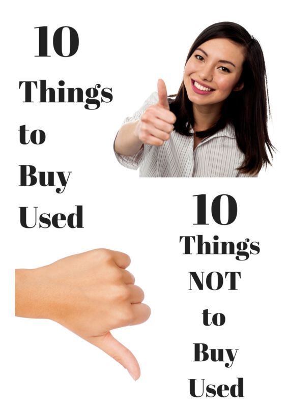 Let’s face it; buying used items is a usually good way to save money on purchases. However, the best way you can save money on