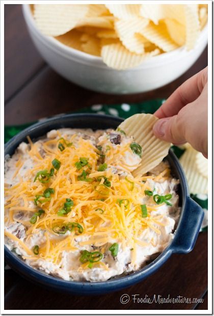 Loaded Potato Chip Dip | The Marvelous Misadventures of a Foodie
