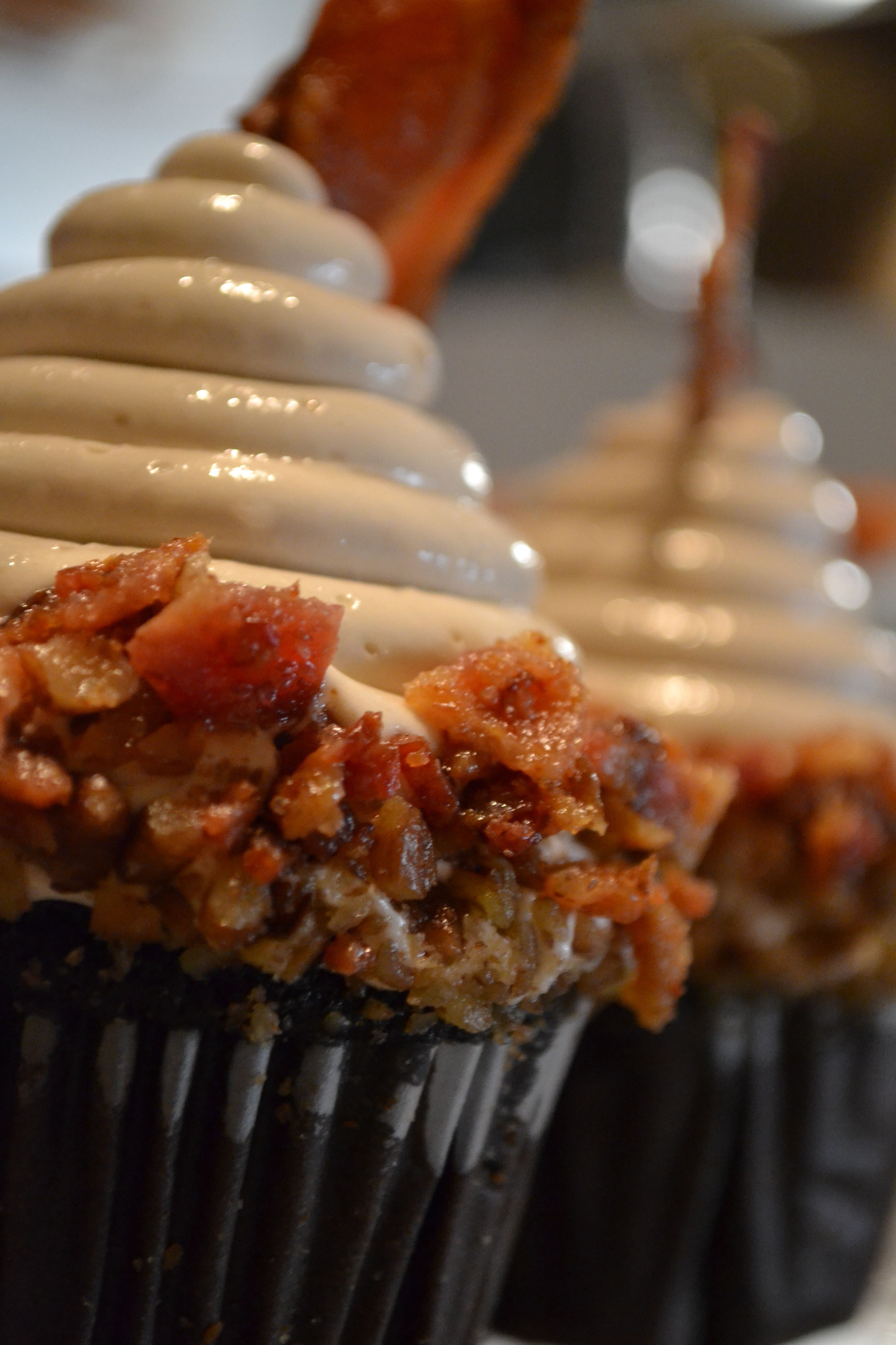 Maybe a manly birthday option- Maple Bacon Cupcakes