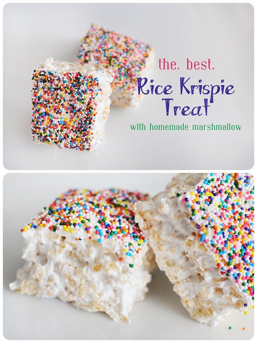 Meredith’s Recipes: Meredith’s *Perfect* Rice Krispie Treats….seriously like biting into a cloud