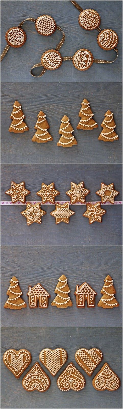 My Diverse Kitchen: Festive & Decorated Gingerbread Cookies