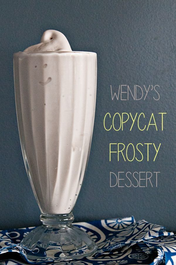 One of the most popular copycat recipes on my blog… Wendy’s Copycat Frosty Dessert! Tastes just like the original!