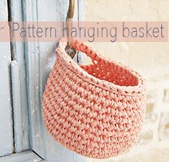 Pattern Crochet Hanging Basket | Soulmade