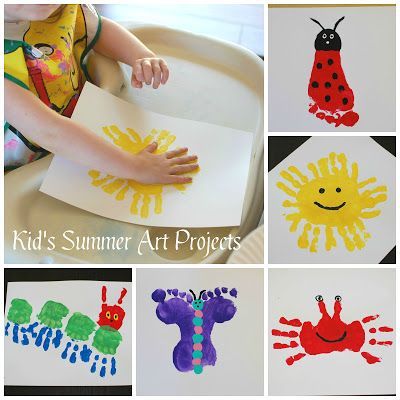 Pinkie for Pink: Kid’s Summer Art Projects