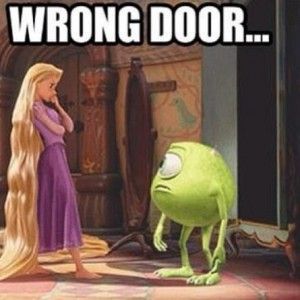 Rapunzel’s is all like ” put that thing back where it came from, or so help me!”