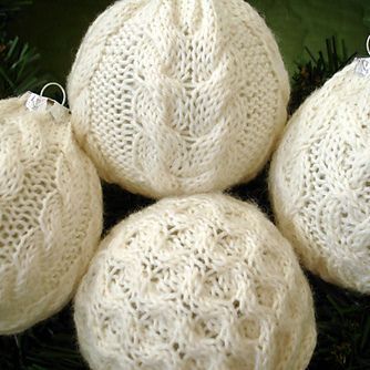 Recycle old sweaters!,I might just do all my ornaments in fabric that looks vintage for a country look