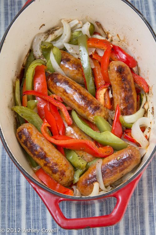 Sausage and Peppers | Big Flavors from a Tiny Kitchen
