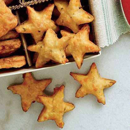 savory parmesan basil cheddar stars..making these for Christmas dinner, apparently I need some Kosher Salt because several recipes
