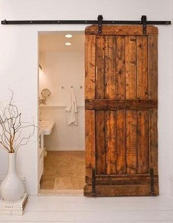 Sliding Rustic Interior Door Ideas Image 447 oh to have unlimited funds….door between master bedroom and bath…ideas for
