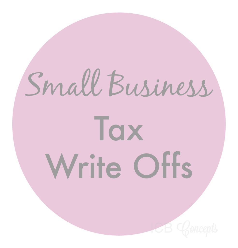 Small Business Tax Write Offs via blogICB