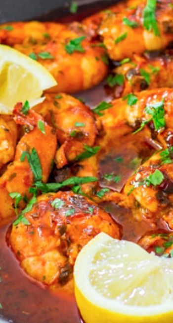 Spicy New Orleans Shrimp Recipe ~ hot and spicy, decadent and savory.