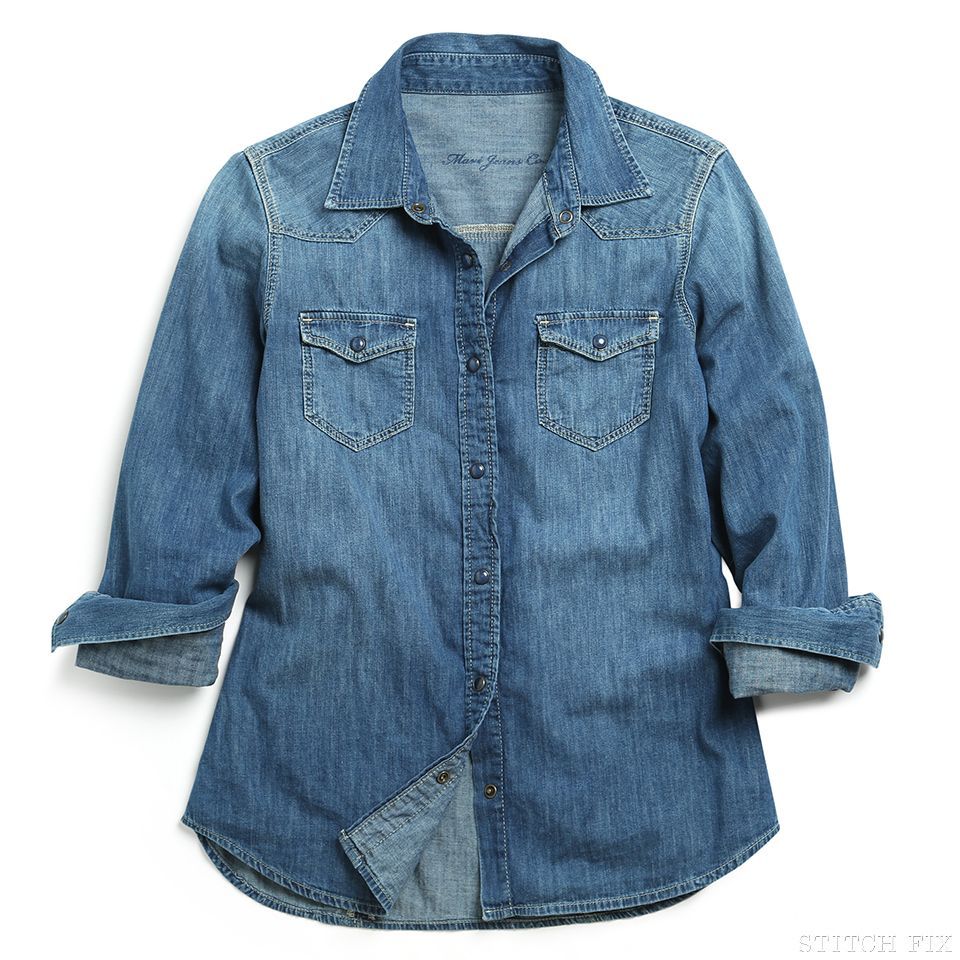 Stitch Fix Style | This Just In: Lanie Denim Chambray