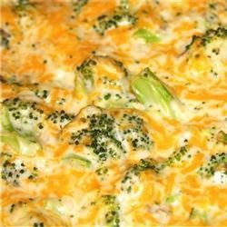 The best broccoli casserole EVER!!! I modified by making it a can of cream of chicken not mushroom and using Ritz crackers