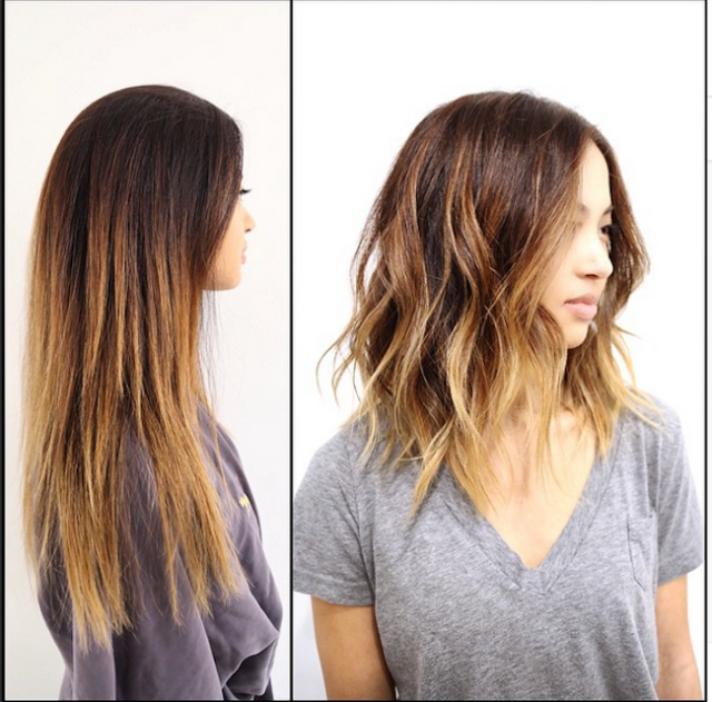 The Best of Instagram: 29 Hairstyles for Spring 2015: Beachy Lobs: Casual, Cool and Sooooo 2015