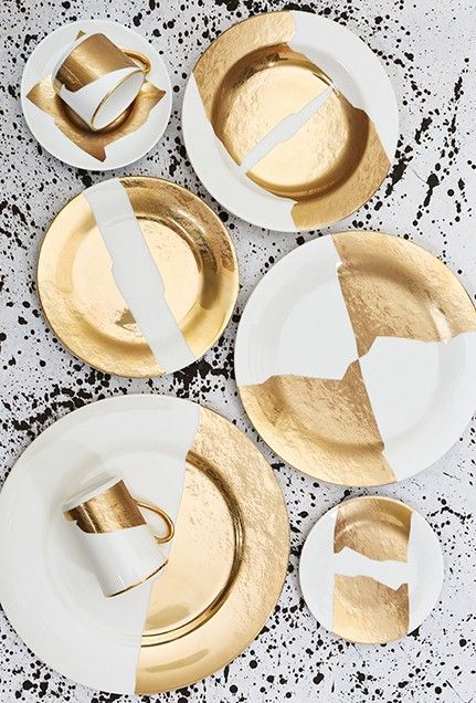 The latest collection designed for Pickard China by celebrity interior designer Kelly Wearstler—is a striking alternative to