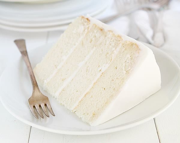 The Perfect White Cake (The blogger looked for 2 years for the perfect white cake recipe. She writes that this recipe has the