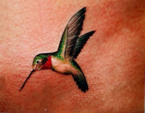 The smallest bird stands for an indomitable spirit that is always seeking liberation from bondage