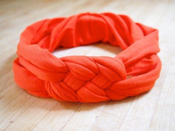 These homemade headbands are really cute and easy!
