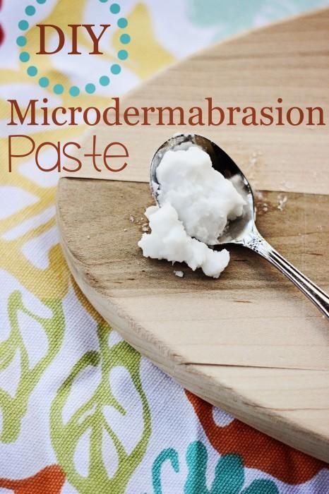 This DIY beaity treatment is a heck of a lot cheaper than a spa treatment! Make your own Microdermabrasion Paste and see your skin