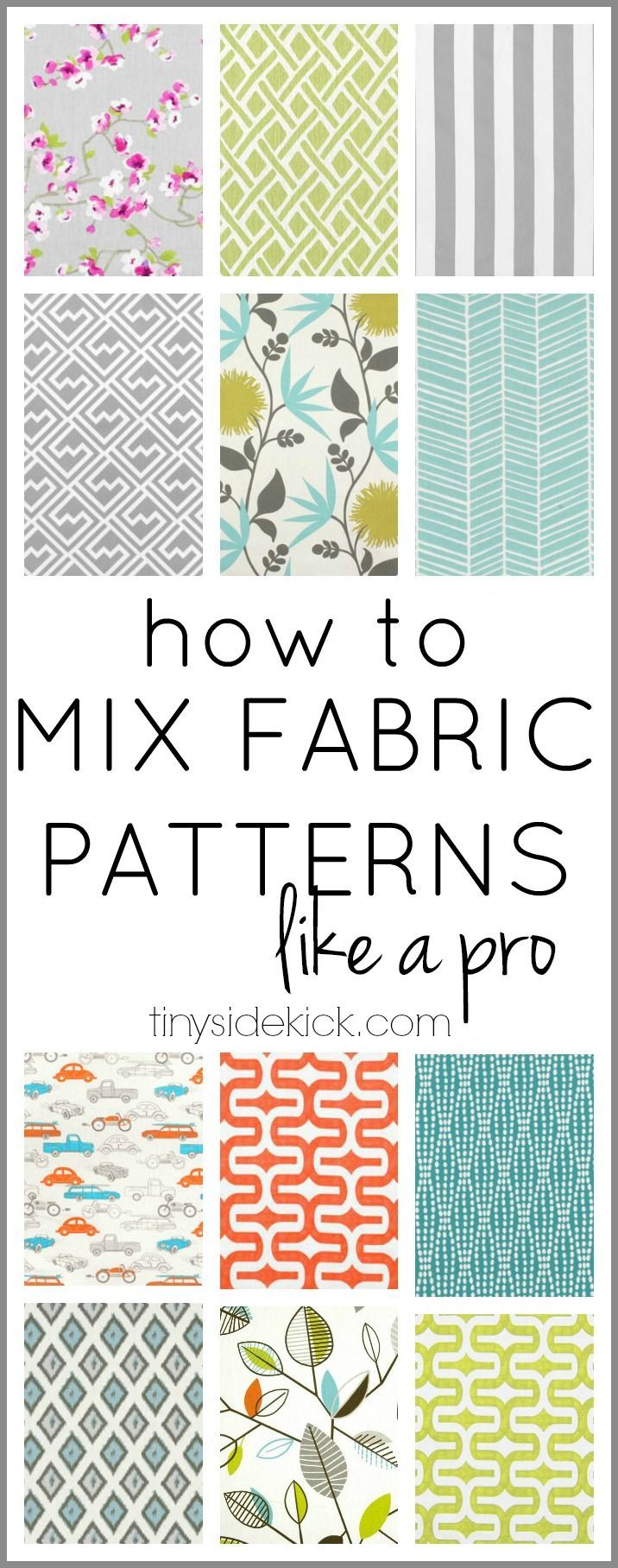 This is so much easier than I thought!  Just a few easy steps to mixing patterns.  It’s going to help so much when it comes to