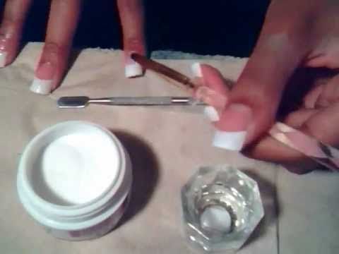 This seems like a way easier way to apply acrylic at home i will have to give this a try sometime
