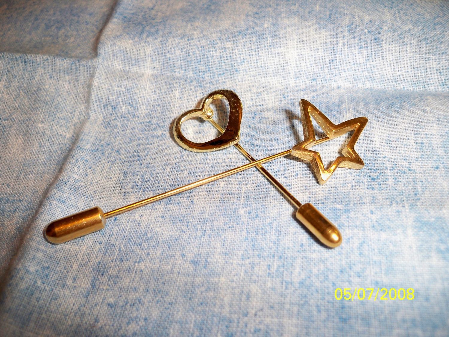 Vintage 70’s stick pins. We all had them for our three piece suits or our cowl neck sweaters.