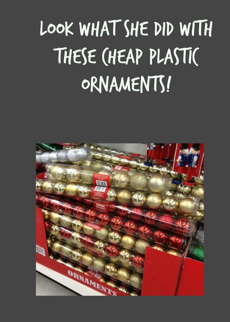 You will never look at a “cheap” ornament the same way again!