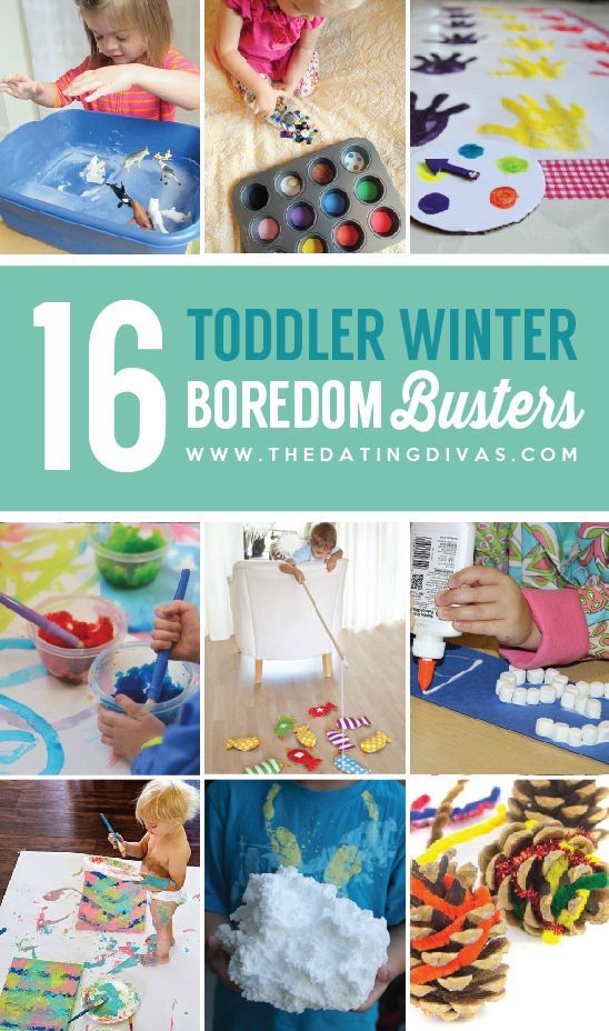 16 Toddler Winter Boredom Busters- I’ll be needing these