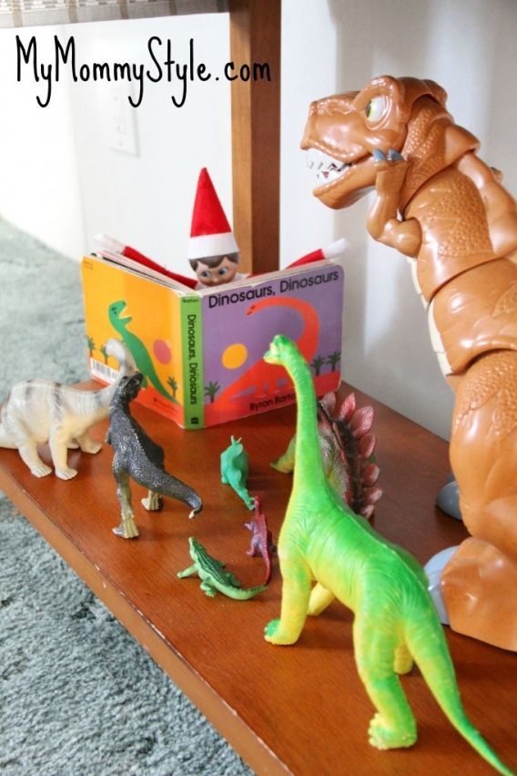 Elf Reads to Pals -   25 Funny & Easy Elf on the Shelf Ideas!