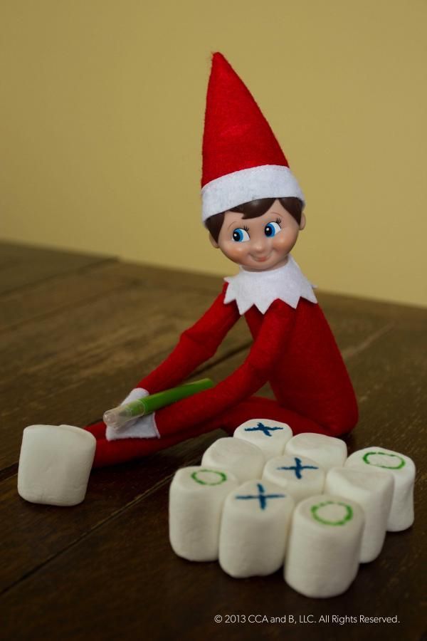 Tic Tac Toe Elf -   25 Funny & Easy Elf on the Shelf Ideas!