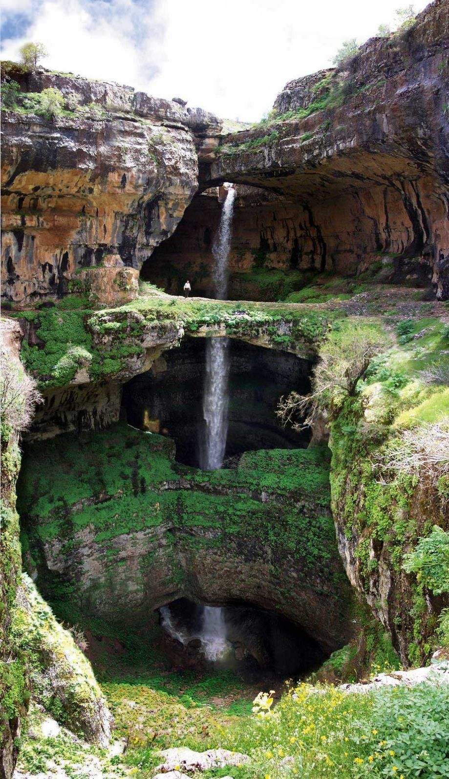 Balaa sinkhole in Lebanon