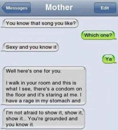 But one mahm who should never stop texting: | 23 Mom Texts That Make You Go “MAAAHM!”