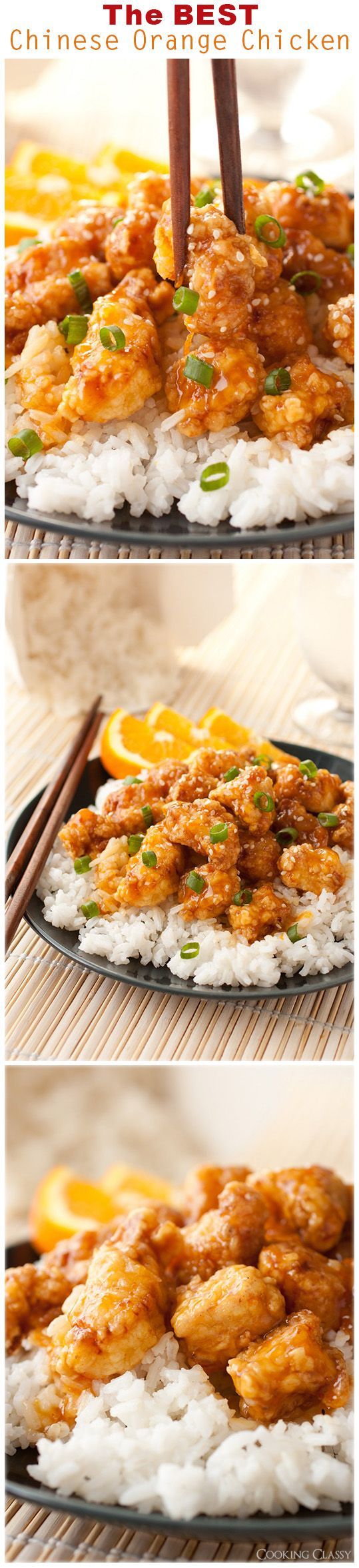 Chinese Orange Chicken – this is no doubt the BEST orange chicken I’ve ever had! It has gotten rave reviews!