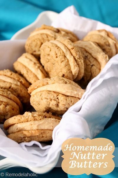 Homemade Nutter butter cookies – these could be dangerous.