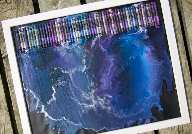 Or Create A Different Color Palette. -   Few Ways To Create Melted Crayon Art