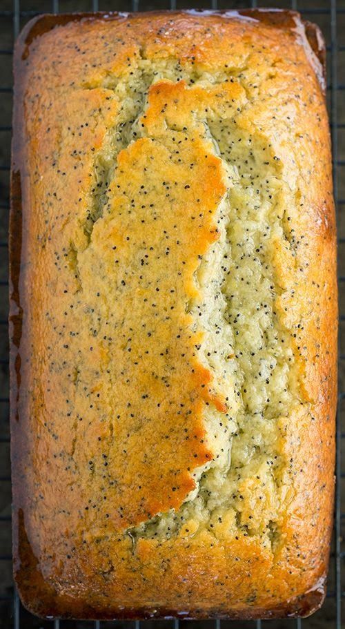 Lemon Poppy Seed Bread – The lemon flavor in this bread shines. It has a generous amount of zest layered throughout the batter,