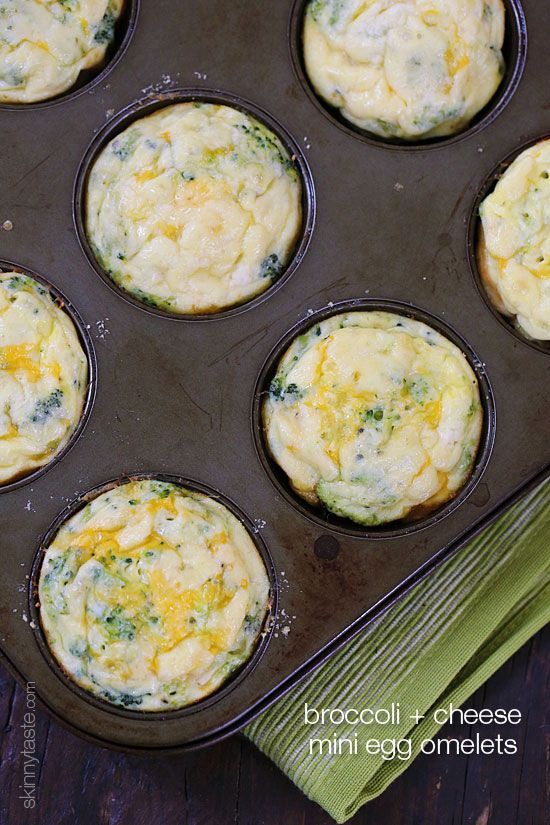 Make a batch of these EASY egg omelets and you’ll have breakfast for the next few days!