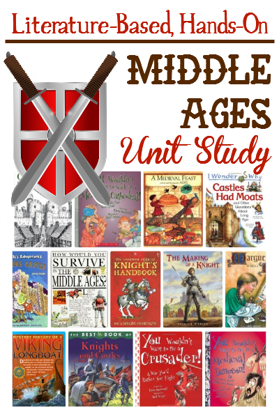 Our elementary medieval unit study was packed full of fun and learning.  Books, resources and great project ideas included.