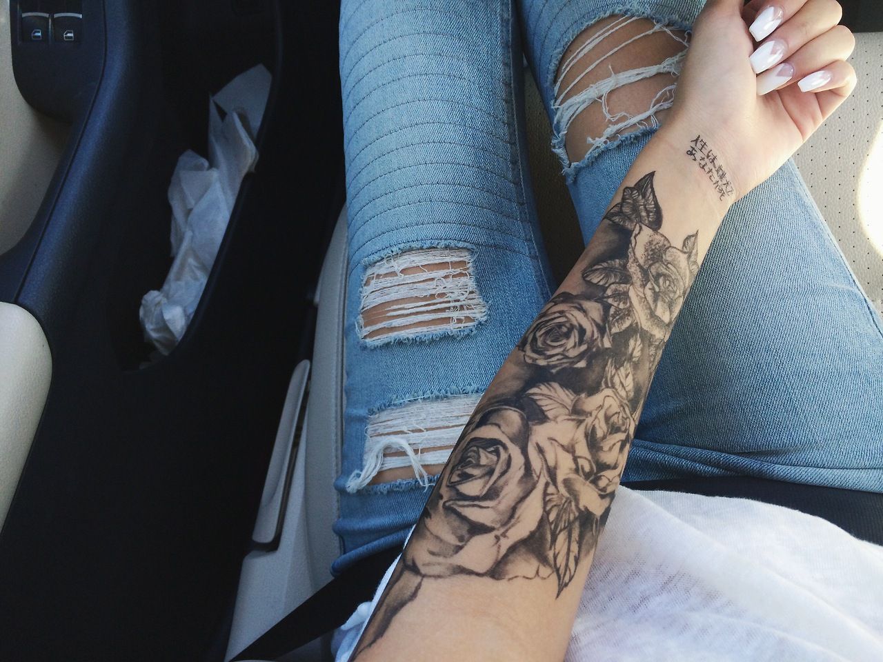 Serious about getting a sleeve… @Katherine Morin