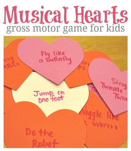Simple valentine’s day game for kids
